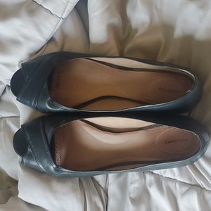 Landsend flats, peep toe, size 8.5